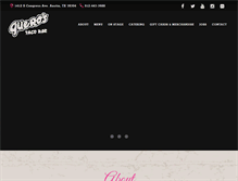 Tablet Screenshot of gueros.com